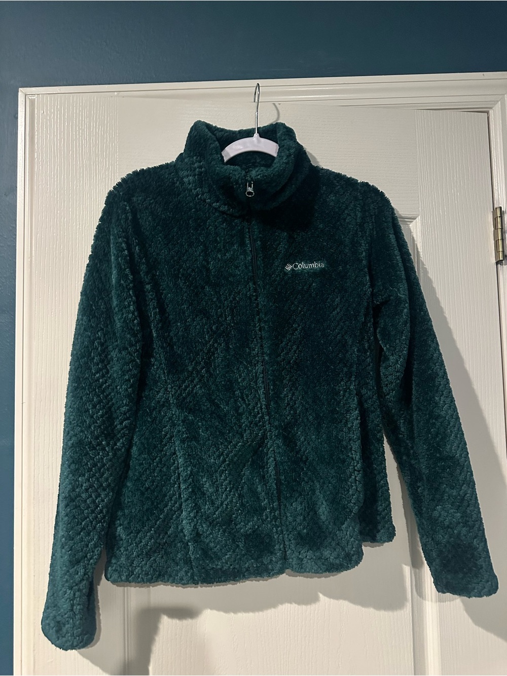 Columbia Women's Fleece Full-Zip Jacket - Dark Green